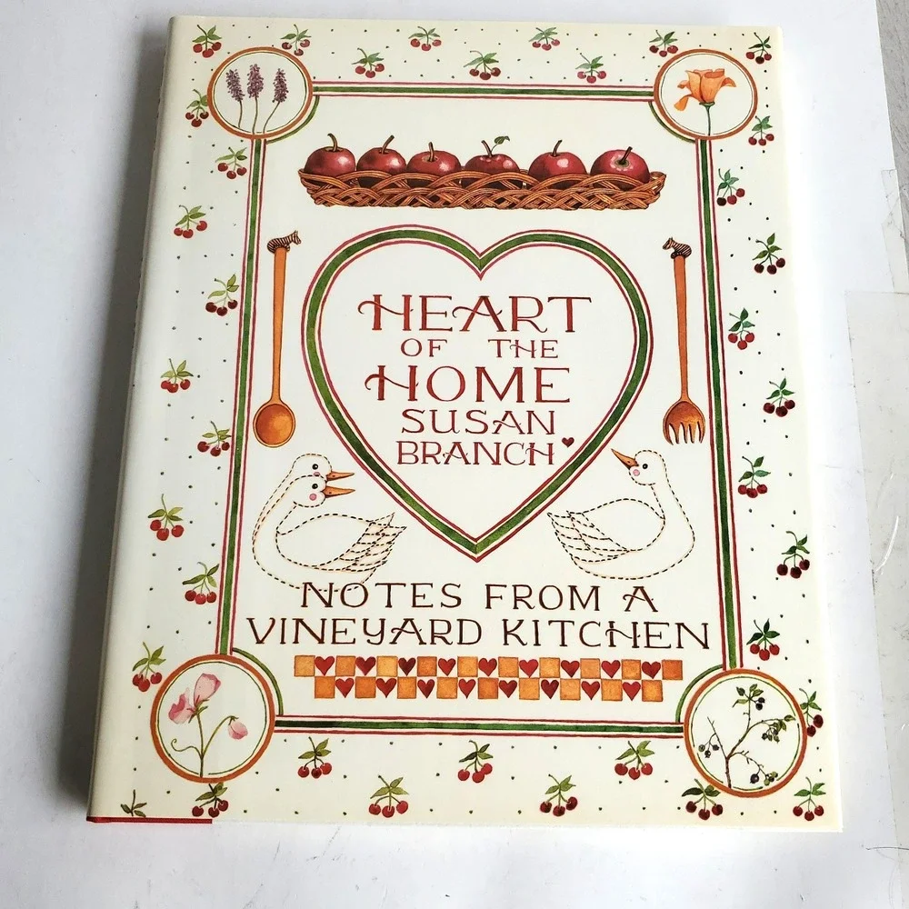 Susan Branch Heart of the Home Vineyard Seasons Notes from Vineyard Kitchen lot
